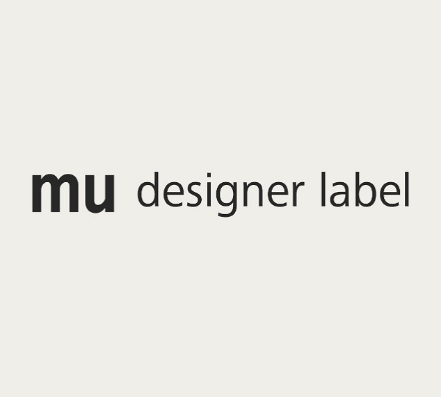 Mu designer label